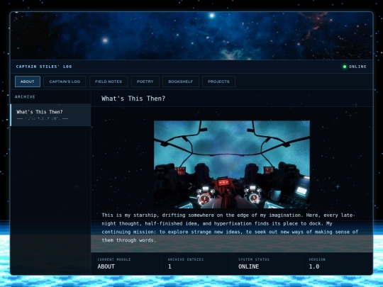 captainslog screenshot