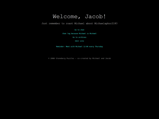 jacobhome screenshot