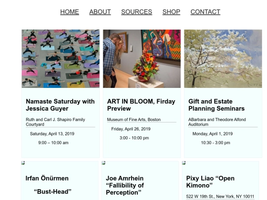 artevents screenshot