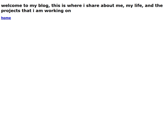 blog screenshot