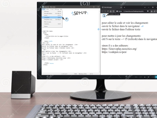 setup screenshot