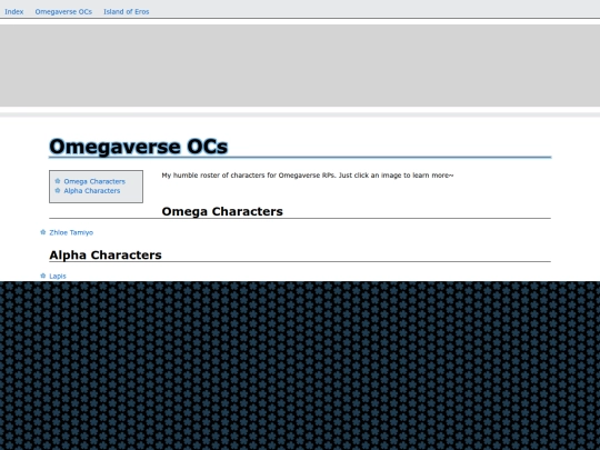 Character Wiki/Omegaverse screenshot