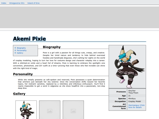 Character Wiki/Pixie screenshot
