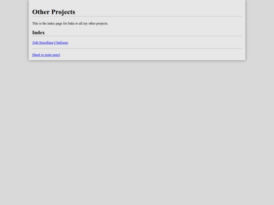 otherprojects screenshot