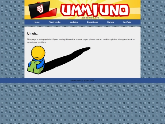 error screenshot