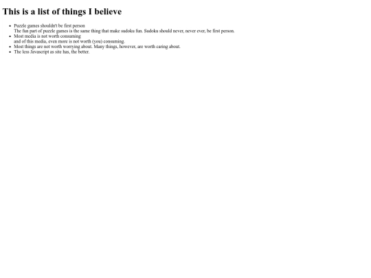 opinions screenshot