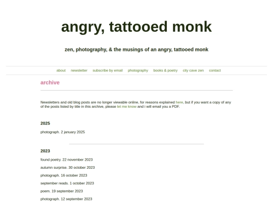 archive screenshot