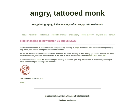 posts/8-15-23 blog changing to newsletter screenshot