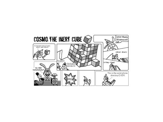 MTAT/cosmo/cosmoTheInertCube screenshot