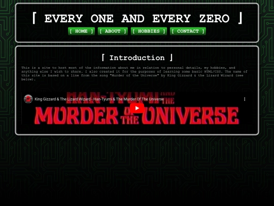 index screenshot
