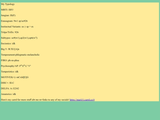 typology screenshot