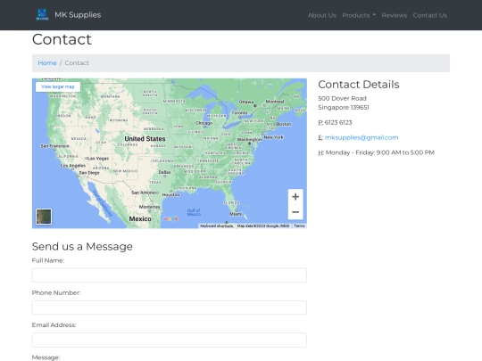 contact screenshot