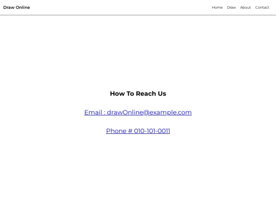 contact screenshot