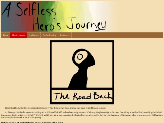 theroadback screenshot