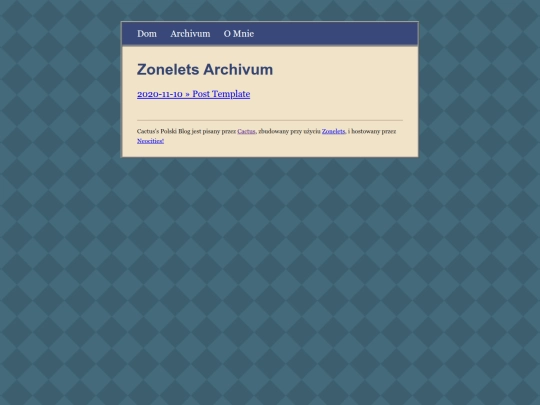 blog-polski/archive screenshot