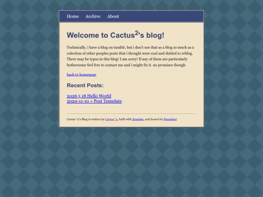 blog screenshot