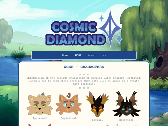 wcsr/characters screenshot