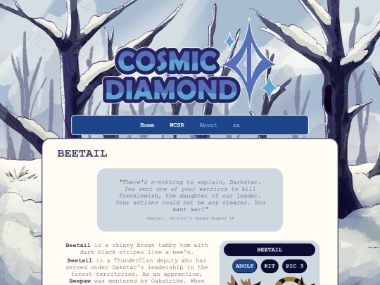 wcsr/characters/beetail screenshot