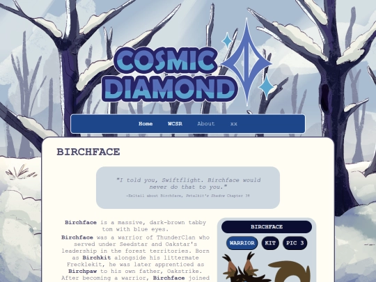 wcsr/characters/birchface screenshot