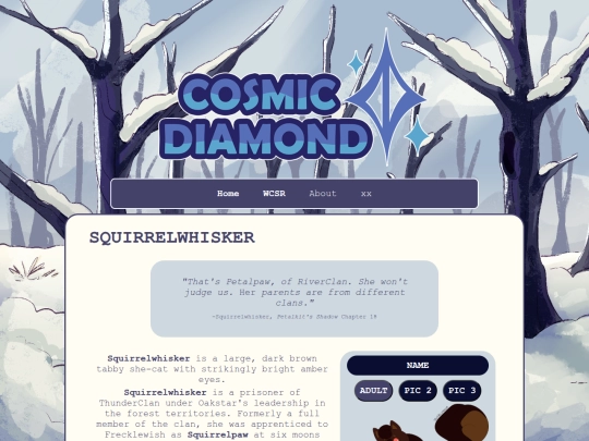 wcsr/characters/squirrelwhisker screenshot