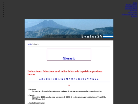 Glosario_DPWEB screenshot
