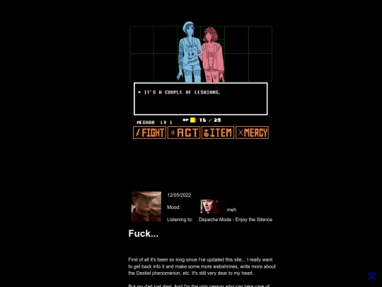 blog screenshot