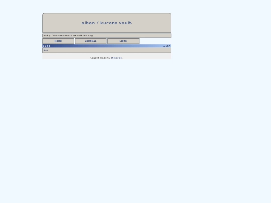 list screenshot