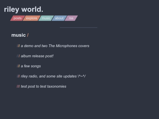 tags/music/page/1 screenshot