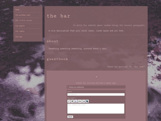 bar screenshot