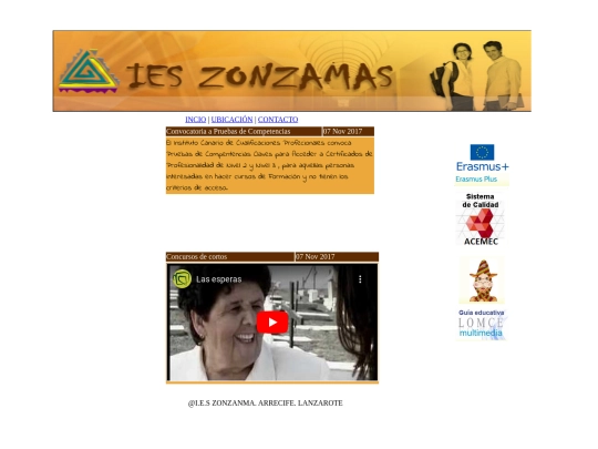 CIFP_ZONZAMAS/CIFP_ZONZAMAS screenshot