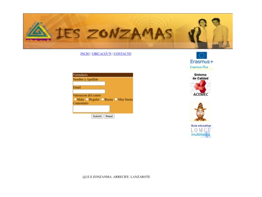 CIFP_ZONZAMAS/html/contacto screenshot