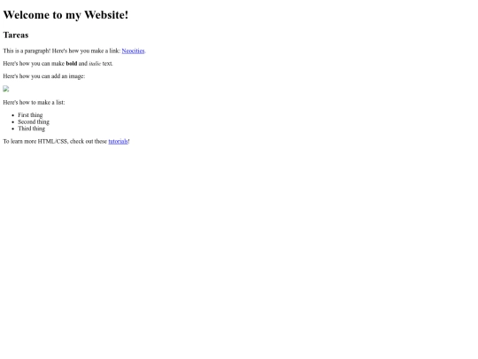 index screenshot