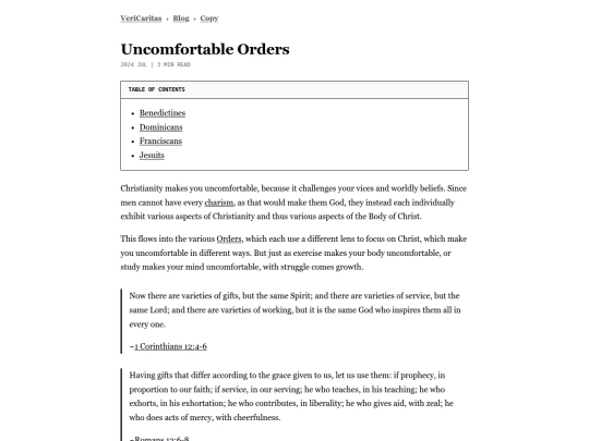 blog/uncomfortable-orders screenshot