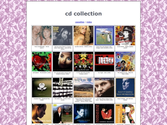 oddity/CDs screenshot