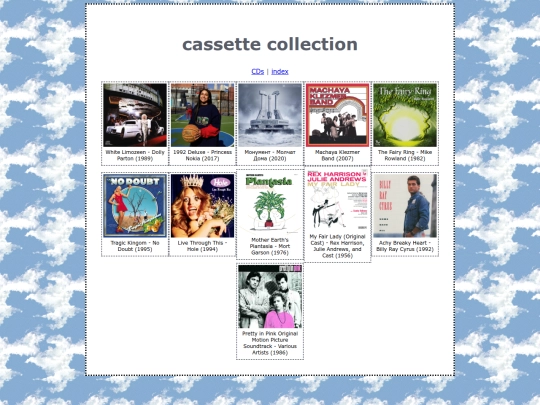 oddity/cassettes screenshot