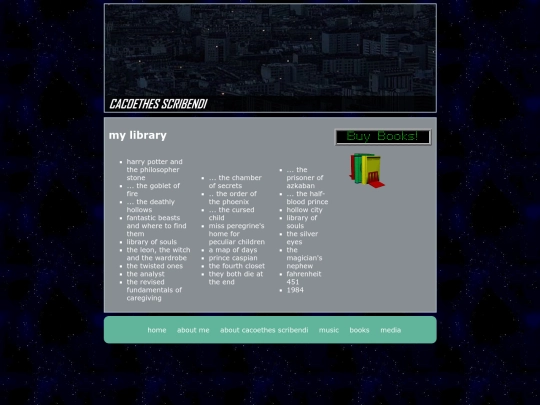 books screenshot