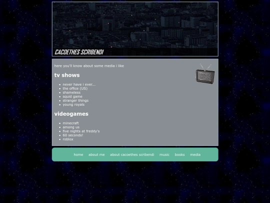 media screenshot