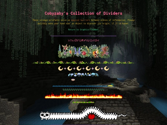 collections/dividers screenshot
