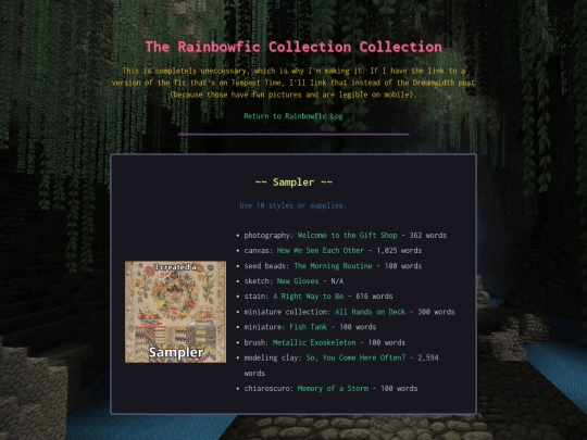 library/rainbowfic_sampler screenshot
