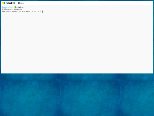 Sequence screenshot