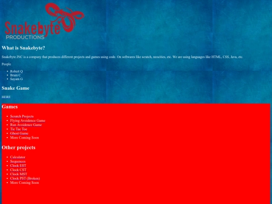 index screenshot