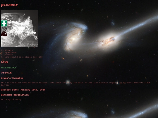 oks/pioneer screenshot
