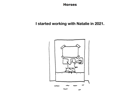 comics/horses screenshot