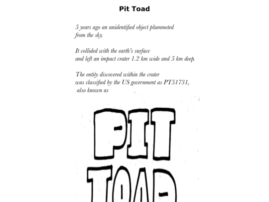 comics/pittoad screenshot