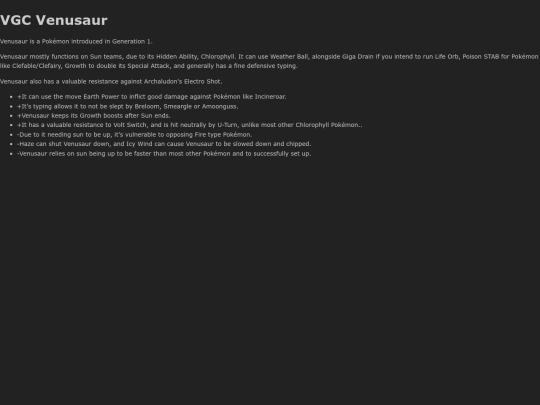 Generation1/Venusaur screenshot