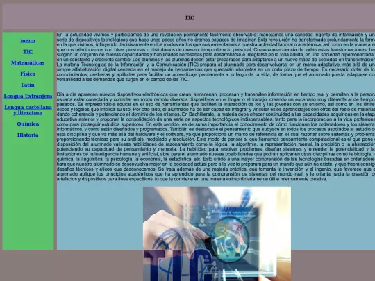 TIC screenshot