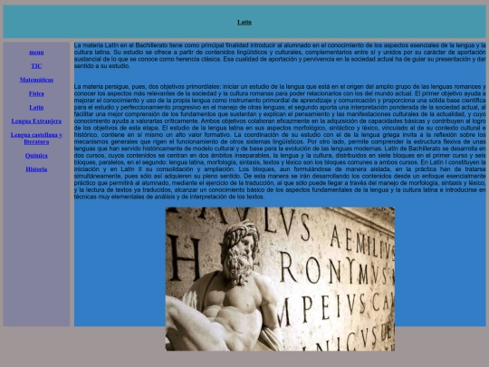 latin screenshot