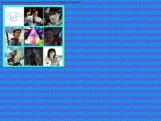 favchars screenshot