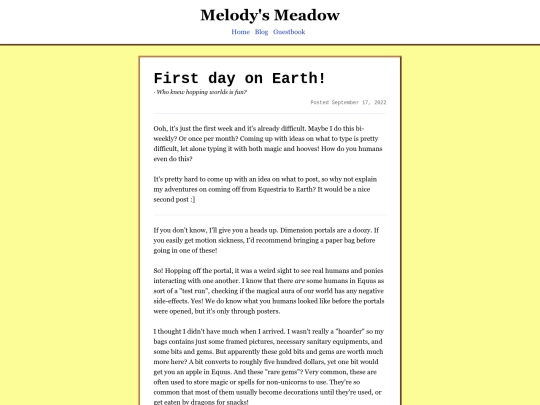 blog/first-day-on-earth screenshot