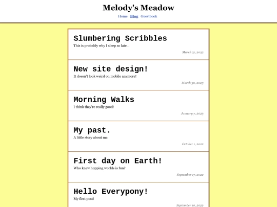 blog screenshot